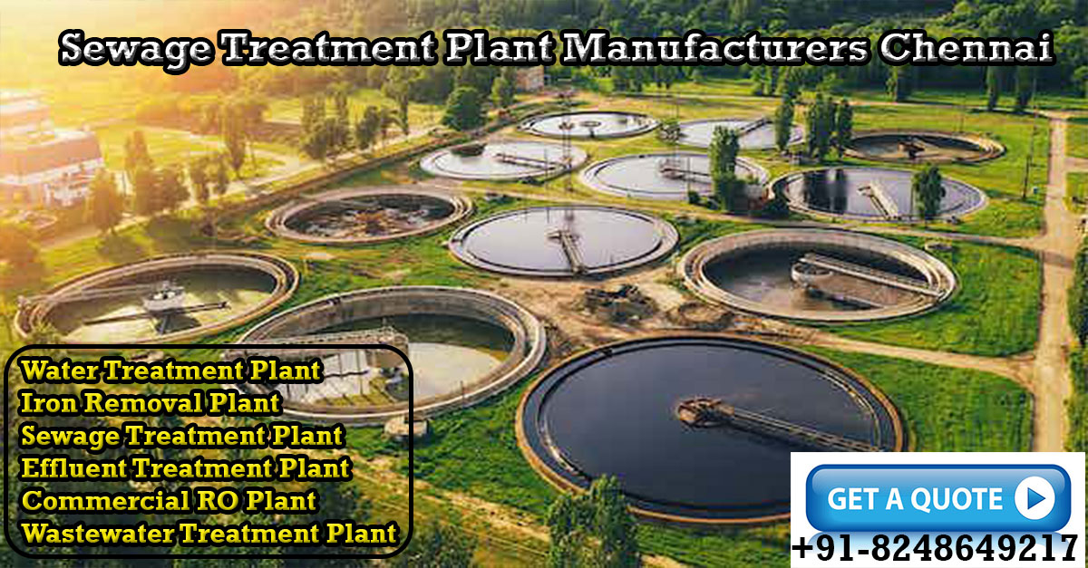 Sewage Treatment Plant Manufacturers in ChennaiTamilnaduIndia